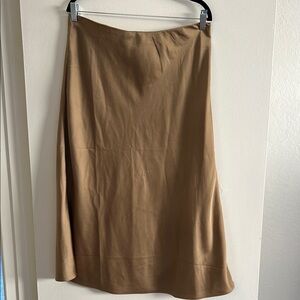 Jcrew Gwyneth Slip Tan Skirt